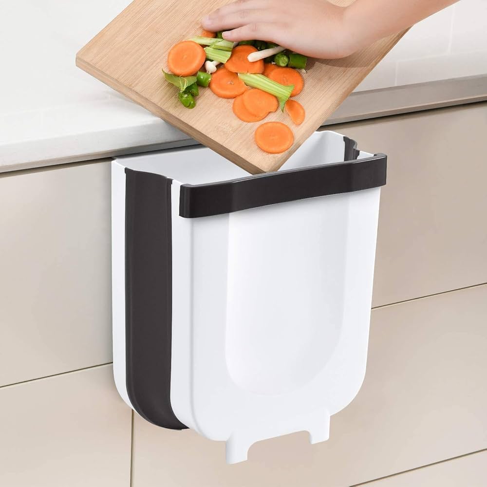 Kitchen Cabinet foldable Trash can