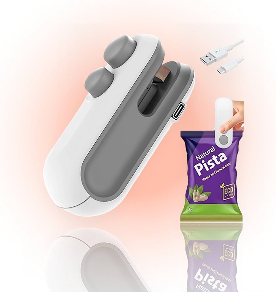 Rechargeable Magnetic Snack Sealer