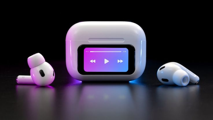 Airpods Pro With Digital Display