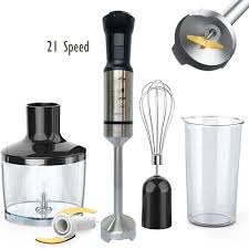 Hoffmans Electronics Hand Blender Stainless Steel