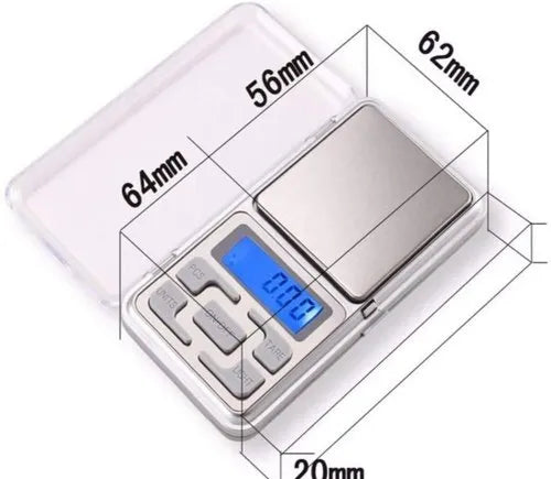 Precision Pocket Scale Digital with Backlit LCD